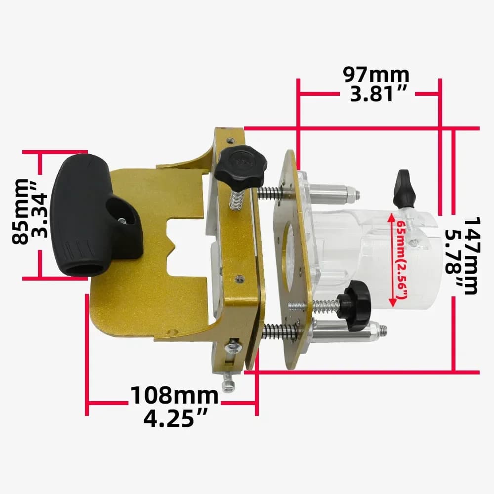 65mm 다듬기 기계용 모티싱 지그