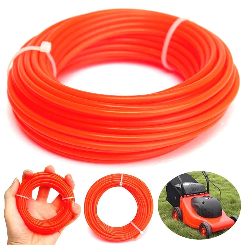4mm x 5000mm 나일론 트리머 라인 교체 코드