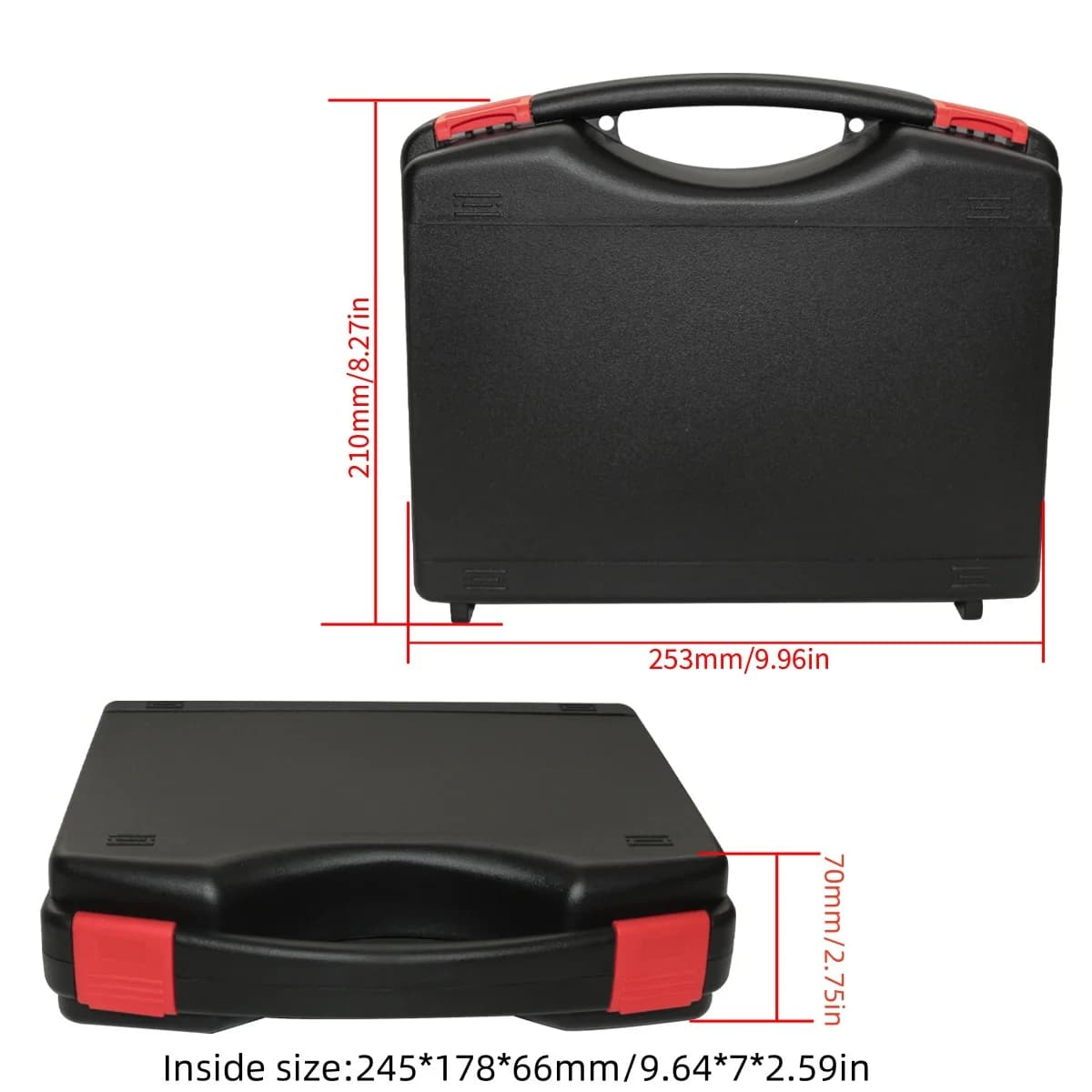 휴대용 경량 플라스틱 하드웨어 공구 보관 케이스