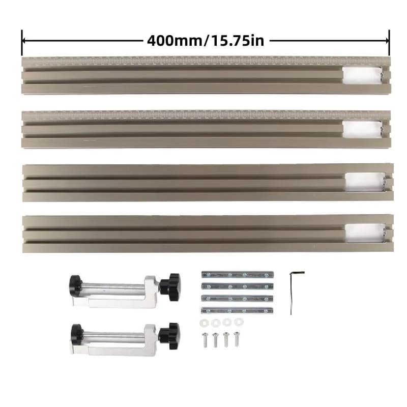 400mm 알루미늄 트리밍 머신 가이드 레일