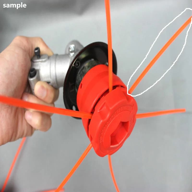 4mm x 5000mm 나일론 트리머 라인 교체 코드