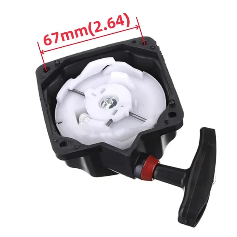 80mm 예초기 리코일 풀 스타터 및 패널 세트